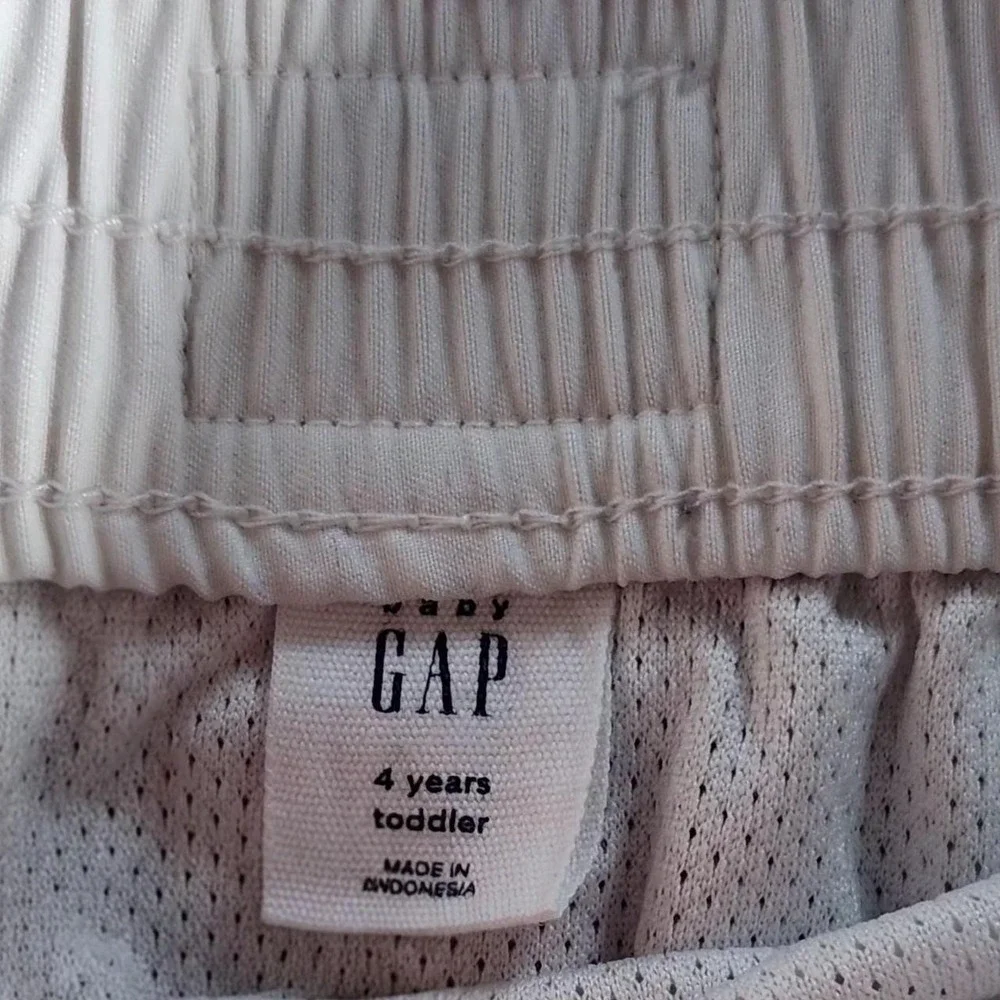 Nautical Striped Swim Trunks Navy White Orange 4T Gap Kids Boys